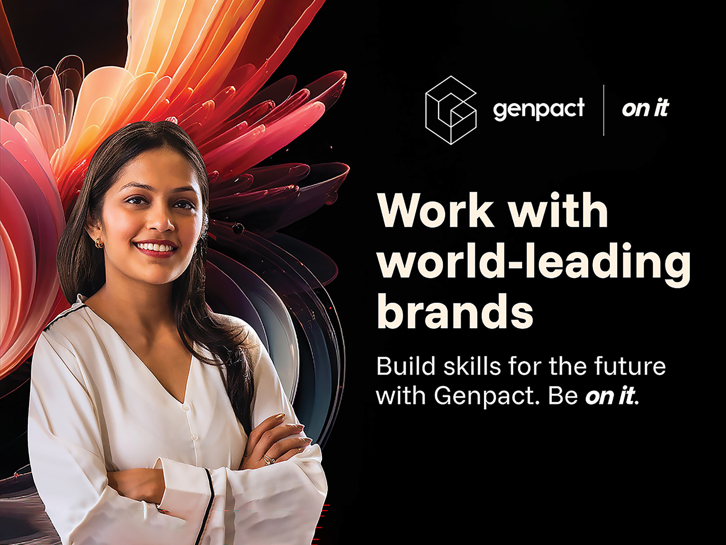 Genpact Kolkata outdoor creative